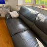 Sofa grey leather Image 2