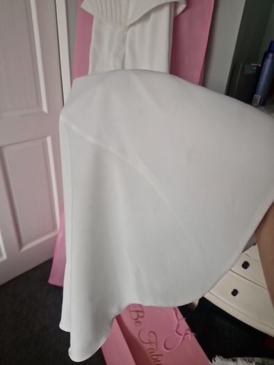 Ivory white Debs dress