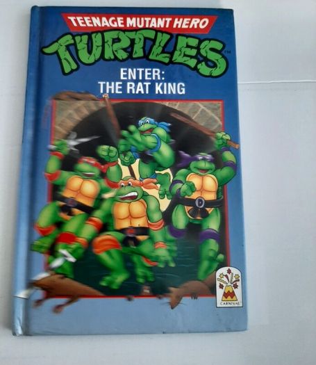 Vintage teenage ninga turtles 1990  book