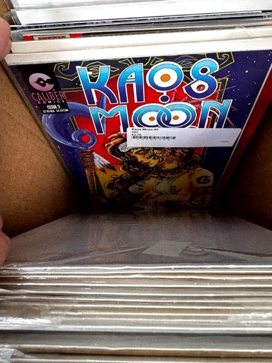 Indie Long Comic Box w 250 Comics for Sale