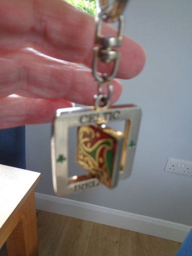 Vintage Celtic Ireland Keyring for Sale