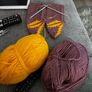 handmade knitting slippers Image 5