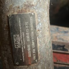 1993 wrx impreza hks down pipe