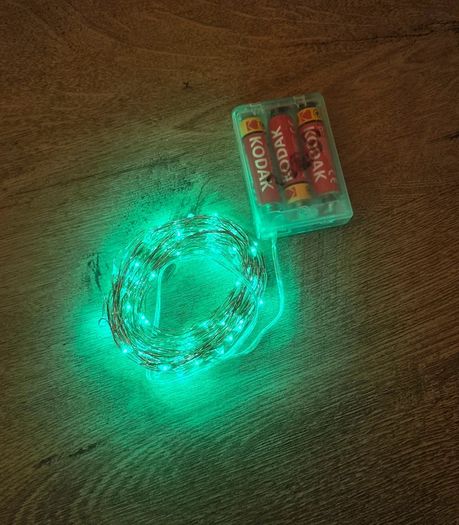 Green fairy lights 10M