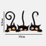 Car Decal.  Three Black Cats Image 4