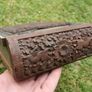 19th Century Anglo Indian Highly Carved Mosaic Photo Album Image 8