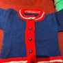 Handknit  Cardigan and Hat Age 2 Image 2