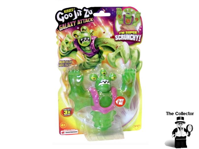 Heroes of Goo Jit Zu Galaxy Attack Merculok Figure Brand New Sealed Rare Hard To Find
