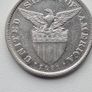 1921 Silver 50 USA/Philippines Image 2