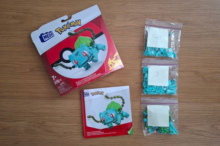 Mega Pokemon Bulbasaur, 7+, 175 pieces