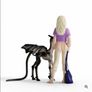 Schleich Wizarding World Harry Potter 42636 Luna Lovegood and Baby Thestral Image 5