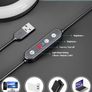 Laptop Ring Light with Clip and Tripod, 6.3'' Desktop LED Lamp with Dimmable 3 Modes 10 Brightness Level for PC Monitor/Live Streaming/YouTube/TiK Tok (FREE POSTAGE) Image 5