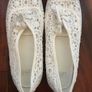 Womens white lace shoes size 7 brand new Image 2