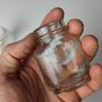 386 - Set of 2 Vintage Collectible Decorative Clear Glass Maclean Brand Stomach Powder Bottles Image 8