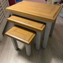 Nest of Tables - Eden Oak set