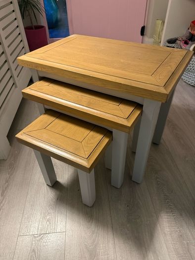 Nest of Tables - Eden Oak set