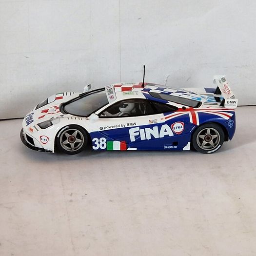 Scalextric McLaren F1 GT-R #38 Slot Car ( 24hr gt touring endurance Le Mans )