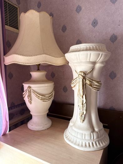 Lamp with Matching Floor Stand