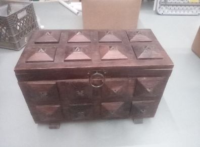Antique Wood Chest