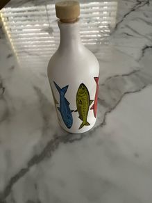Muraglia Sardine Olive Oil Ceramic Jar