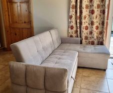 Chelsea Silver Corner Sofa Bed