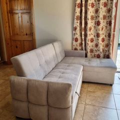 Chelsea Silver Corner Sofa Bed