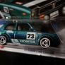 '73 Honda Civic Custom ! Hot Wheels ! Compact Kings Series ! 2024 ! by Mattel ! Image 7