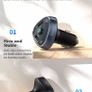 Road Treasure Bluetooth FM Transmitter 18W Image 6