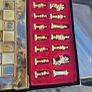 Manopoulos Greek Roman Period metal chess set Image 4
