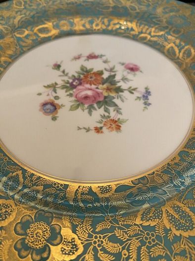 NEW Minton " Brocade" Bone China  Cabinet  Dinner Plate