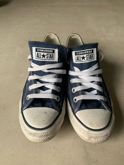 Converse Low Blue