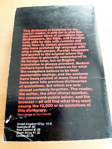 Dictionary Of Quotations