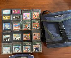 Game boy advance and games bundle