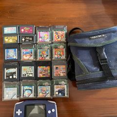 Game boy advance and games bundle