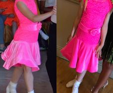 Girls Ballroom and Latin dress