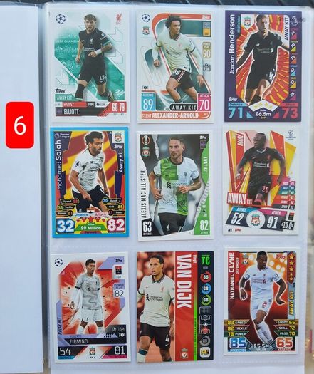 Liverpool Football Cards (shiny, Special, Etc)