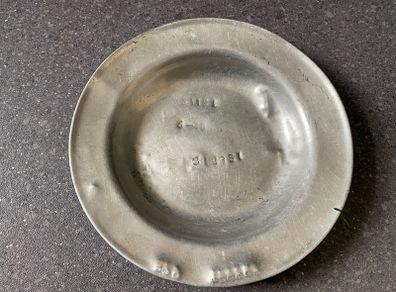 Irish Army Aluminum Stamped Plate 1974 Militaria