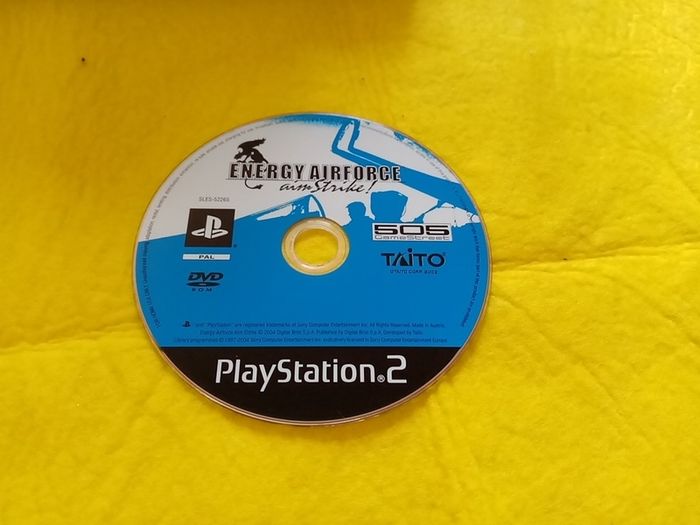 Energy Airforce PlayStation 2 ps2 games Original