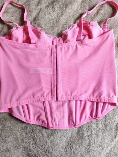 Pink Lace Corset