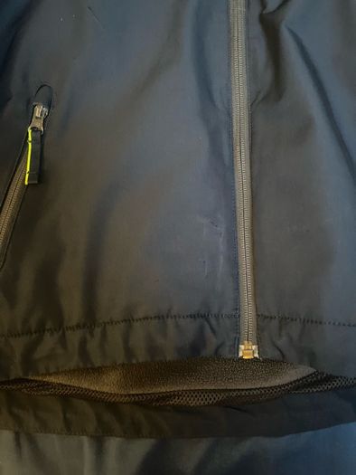Boys Helly Hansen Crrew Navy Jacket with detachable Hood - Age 12 Years