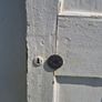 Original 1920s Four-Panel Timber Door Image 2