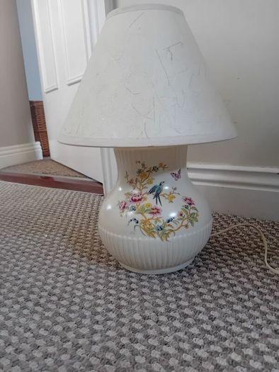 Vintage Table Lamp Wicklow Cermaics