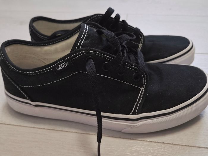 Vans Trainers- Black Canvas- Size EU37/ UK4.5