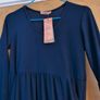 Flamode Royal Blue Pocket Dress.  S. F/S - 12.  B.N.W.T. Image 2