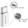 Micro USB Female to Type C Male Charger Adapter Huawei P30 P40 Galaxy S10 S20 S9 Image 2