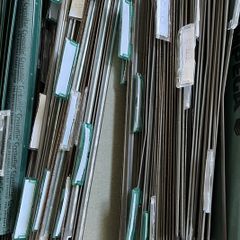 Crystal Files to suit standard Filing Cabinets