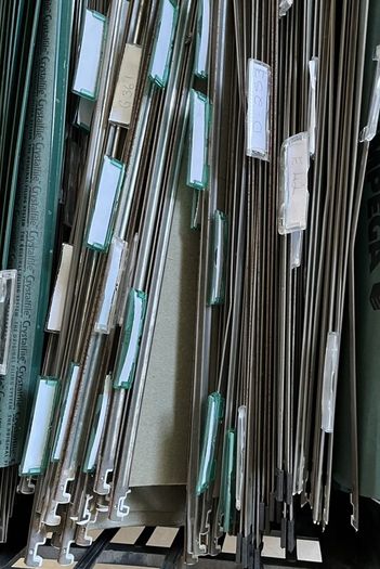 Crystal Files to suit standard Filing Cabinets