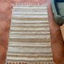 Jysk Striped Jute Rug 65 x 120 cm Image 2