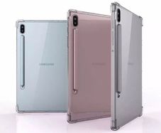 Samsung Galaxy Tab S7 Plus Clear Transparent Soft TPU Back Cover - New