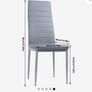 Dining table and 4 chairs Image 8